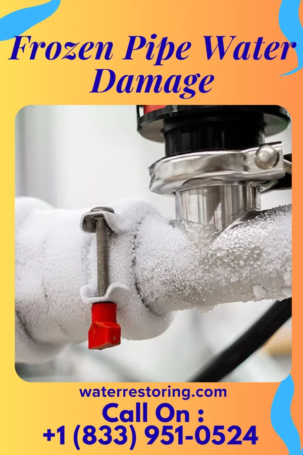 Frozen Pipe Water Damage in Ebensburg, PA